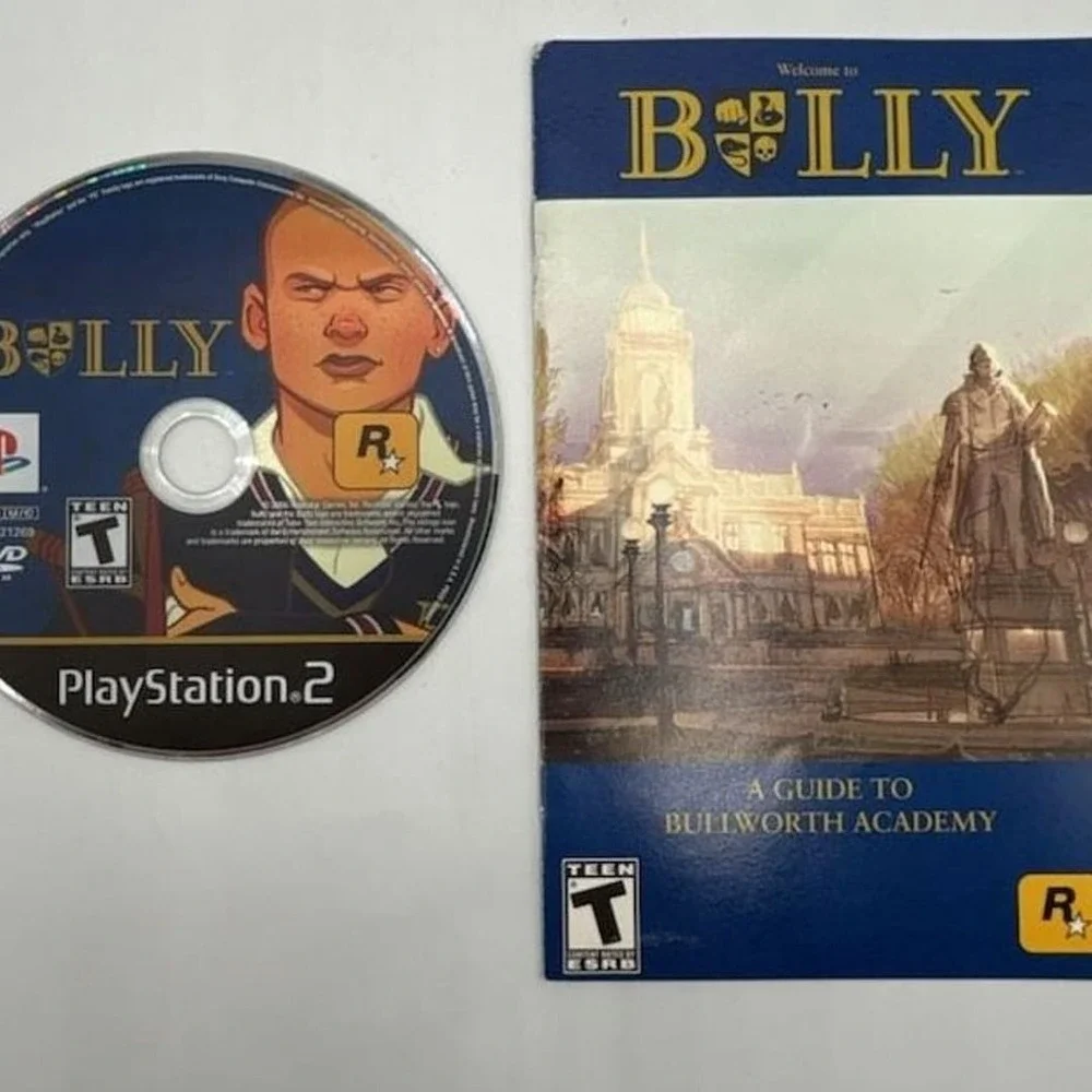 Bully PlayStation 2 Video Game with Manual